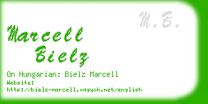 marcell bielz business card